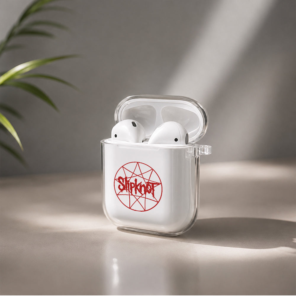 Slipknot Symbolism Protective Clear Case Cover For Apple Airpods | Soft Silicone AirPods 1 / 2 Case | Protective Cover