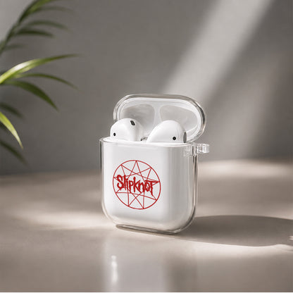 Slipknot Symbolism Protective Clear Case Cover For Apple Airpods | Soft Silicone AirPods 1 / 2 Case | Protective Cover