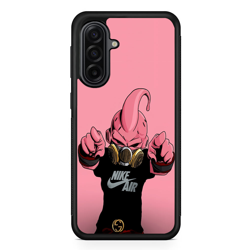 Majin Buu Nike Air Pink Samsung Galaxy A17 Case | Durable Rubber Samsung Galaxy A17 Phone Case