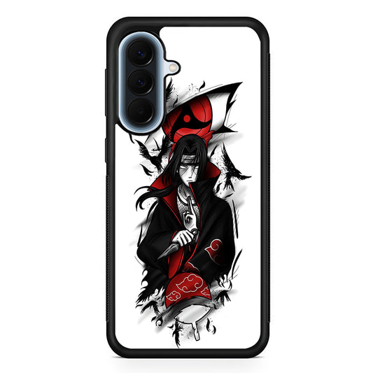 Itachi Uchiha White Samsung Galaxy A57 Case | Slim Samsung Galaxy A57 Protective Case