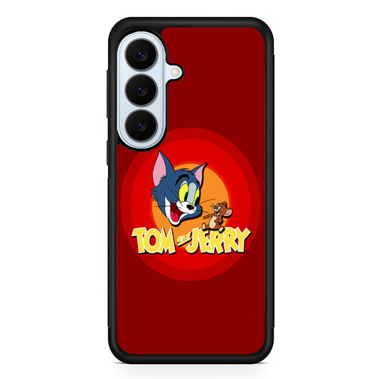 Tom and Jerry Red Samsung Galaxy S26 Plus Case | Slim Protective Rubber Cover