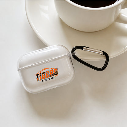 Tigers Football Team Emblem Protective Apple AirPods Pro 3 Clear Case | Shockproof Cover