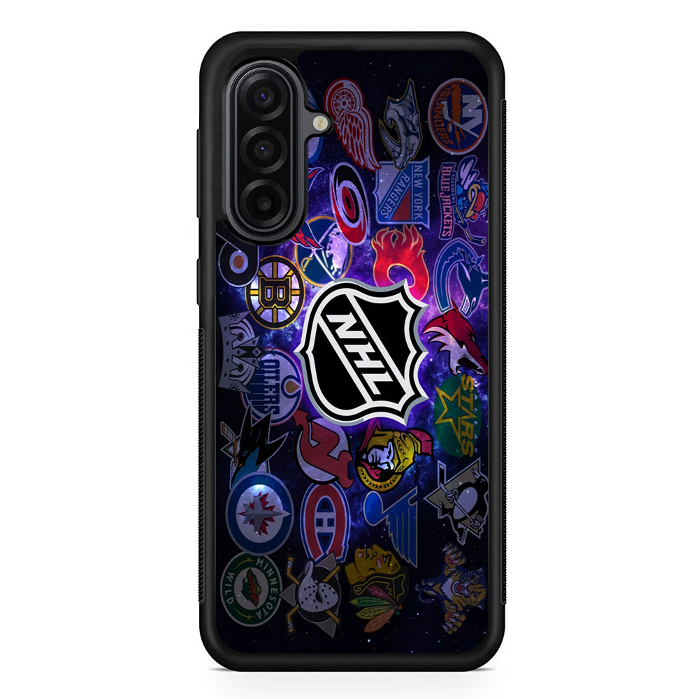 Hockey Teams NHL 002 Samsung Galaxy A17 Case | Durable Rubber Samsung Galaxy A17 Phone Case