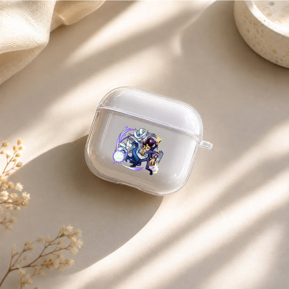 Yu-Gi-Oh Yugi Muto Magician Protective Apple Airpods 4 Clear Case - Durable Clear Protection