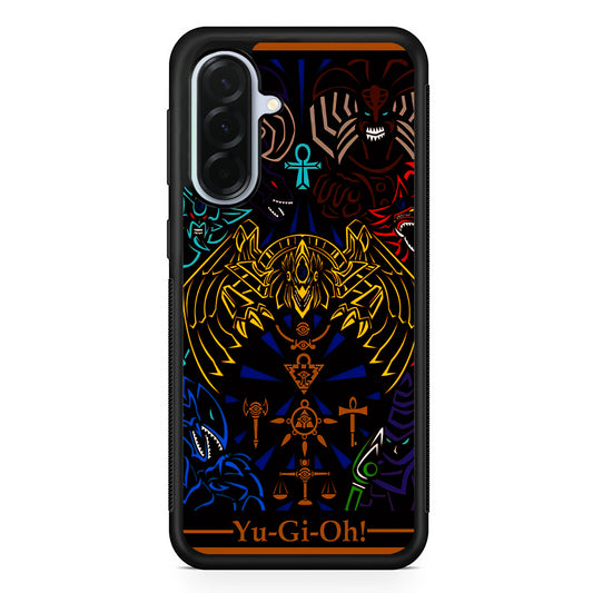 Yu-Gi-Oh Egyptian Gods Card Samsung Galaxy A36 Case | Durable Samsung Galaxy A36 Protective Case