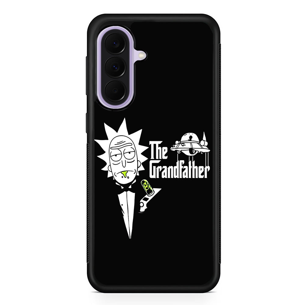 Rick The Grand Father Samsung Galaxy A37 Case | Samsung Galaxy A37 Rubber Protective Case
