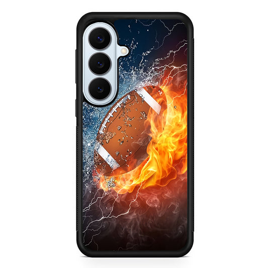 American Football Ball Cool Art Samsung Galaxy S26 Plus Case | Slim Protective Rubber Cover
