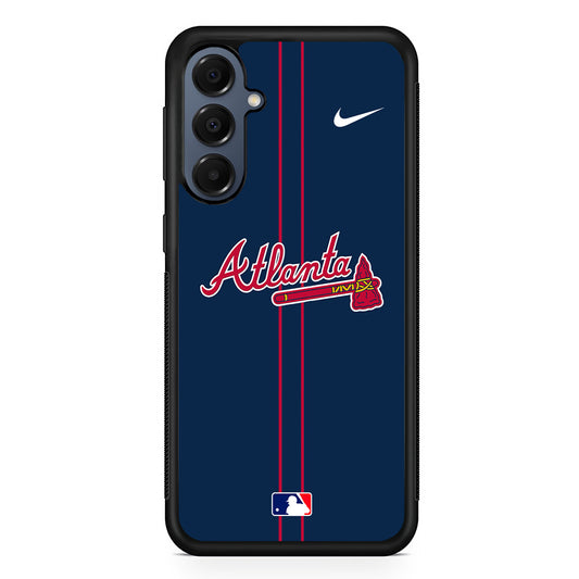 MLB Atlanta Braves Navy Nike Samsung Galaxy A16 Case | Slim Protective Cover for Samsung Galaxy A16