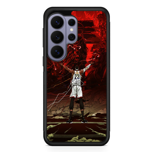 Lebron James Lion Art Samsung Galaxy S26 Ultra Case | Protective Rubber Cover