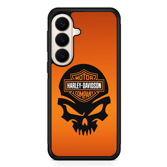Harley Davidson Skull Logo Samsung Galaxy S26 Case – Slim Protective Phone Cover