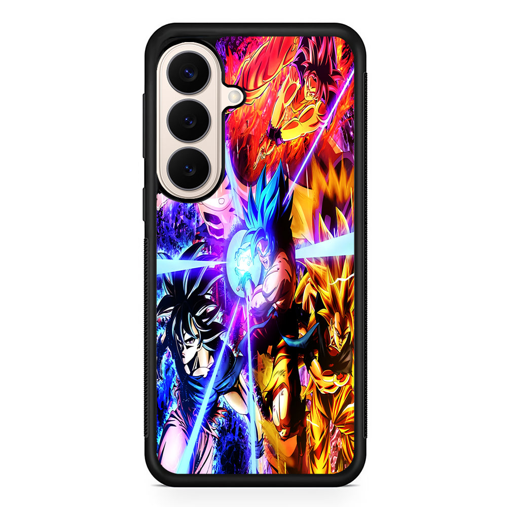 Dragon Ball Super Saiyan Kamehameha Samsung Galaxy S26 Case | Durable Protective Rubber Cover
