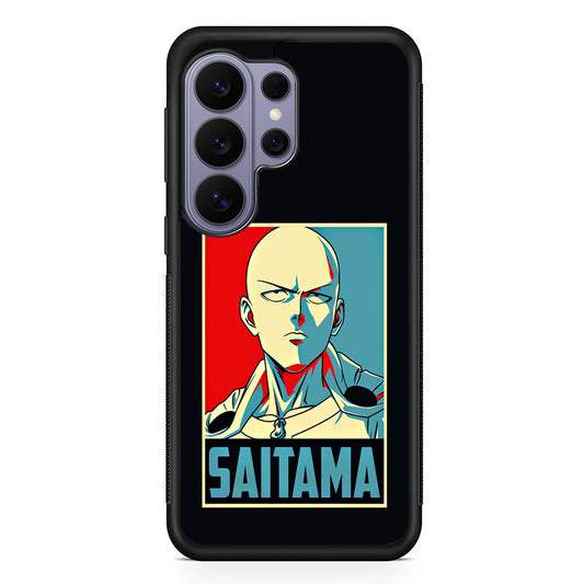 One Punch Man Saitama Poster Samsung Galaxy S26 Ultra Case | Protective Rubber Cover