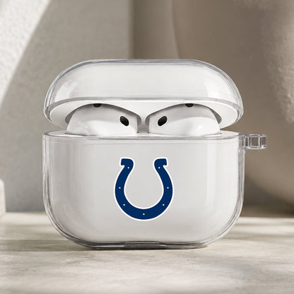NFL Indianapolis Colts Symbol Protective Apple AirPods Pro 3 Clear Case | Shockproof Cover