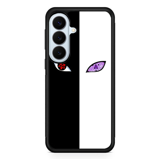 Sharingan Rinnegan Black White Samsung Galaxy S26 Plus Case | Slim Protective Rubber Cover