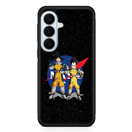 Nasa Goku and Vegeta Samsung Galaxy S26 Plus Case | Slim Protective Rubber Cover