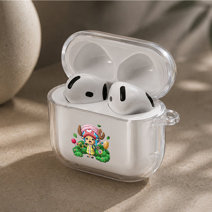 Chopper In Candy Land Protective Apple Airpods 4 Clear Case - Durable Clear Protection