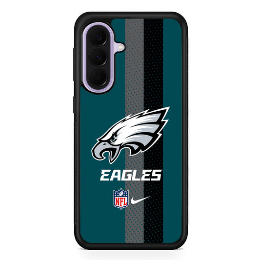 NFL Philadelphia Eagles Nike Samsung Galaxy A37 Case | Samsung Galaxy A37 Rubber Protective Case