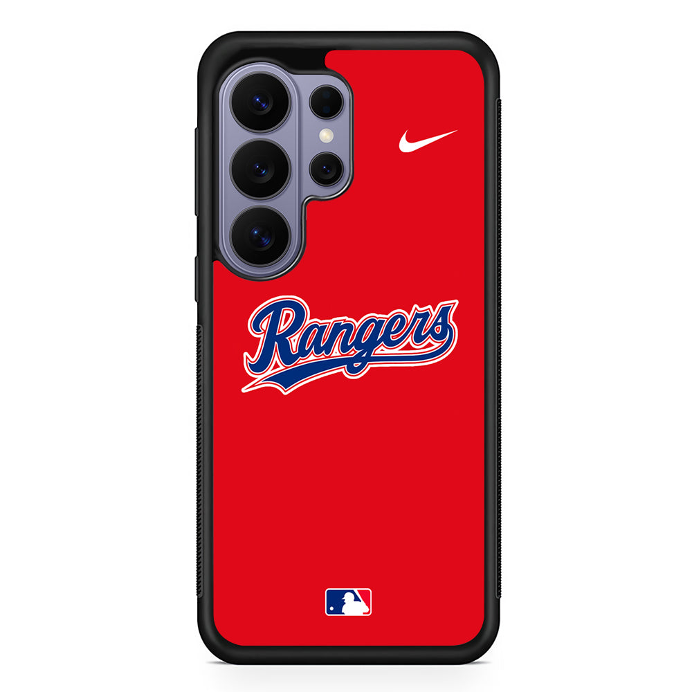 MLB Texas Rangers Red Nike Samsung Galaxy S26 Ultra Case | Slim Durable Protective Cover