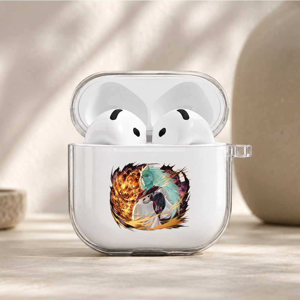Madara Sinister Smile Protective Apple Airpods 4 Clear Case - Durable Clear Protection