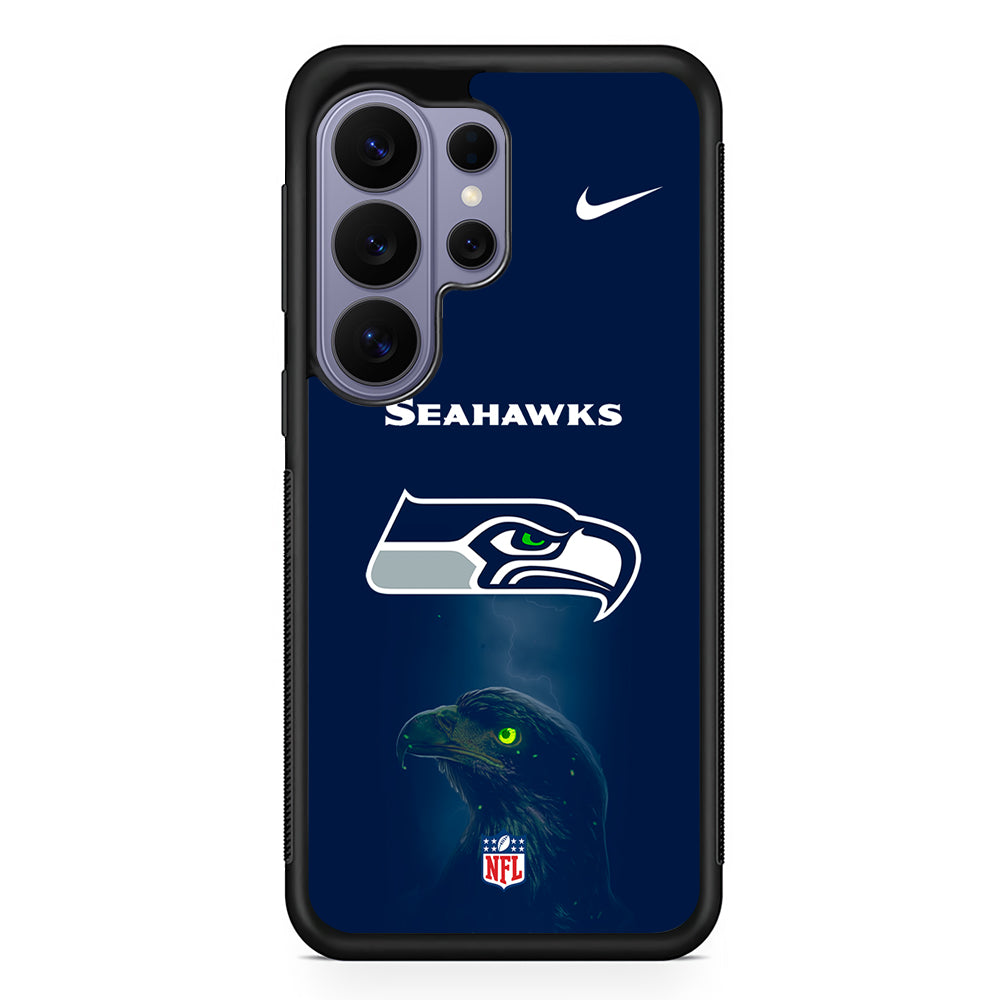 NFL Seattle Seahawks Navy Nike Samsung Galaxy S26 Ultra Case | Slim Durable Protective Cover