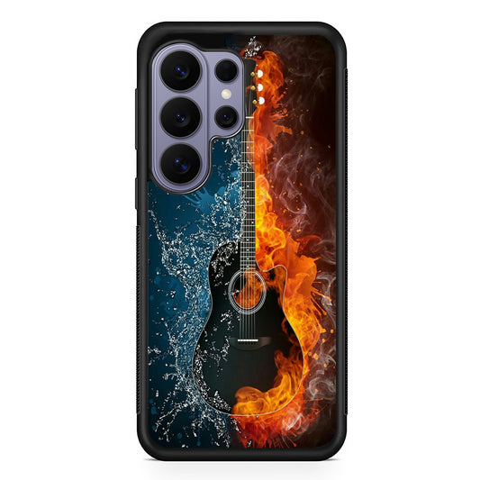 Music Guitar Art 002 Samsung Galaxy S26 Ultra Case | Protective Rubber Cover