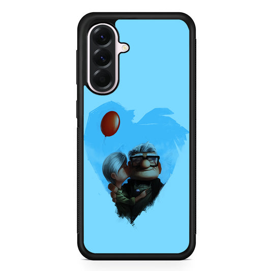 UP Ellie Kissing Carl Samsung Galaxy A56 Case | Samsung Galaxy A56 Protective Rubber Case