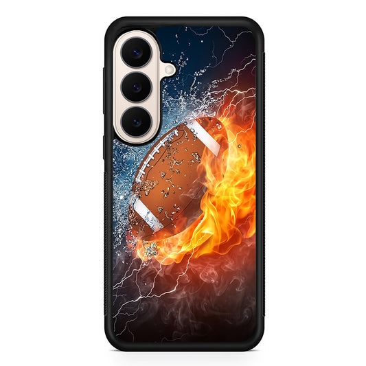 American Football Ball Cool Art Samsung Galaxy S26 Case | Durable Protective Rubber Cover