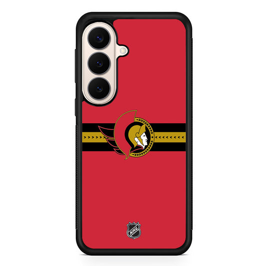 NHL Ottawa Senators Red Samsung Galaxy S26 Case | Durable Protective Rubber Cover
