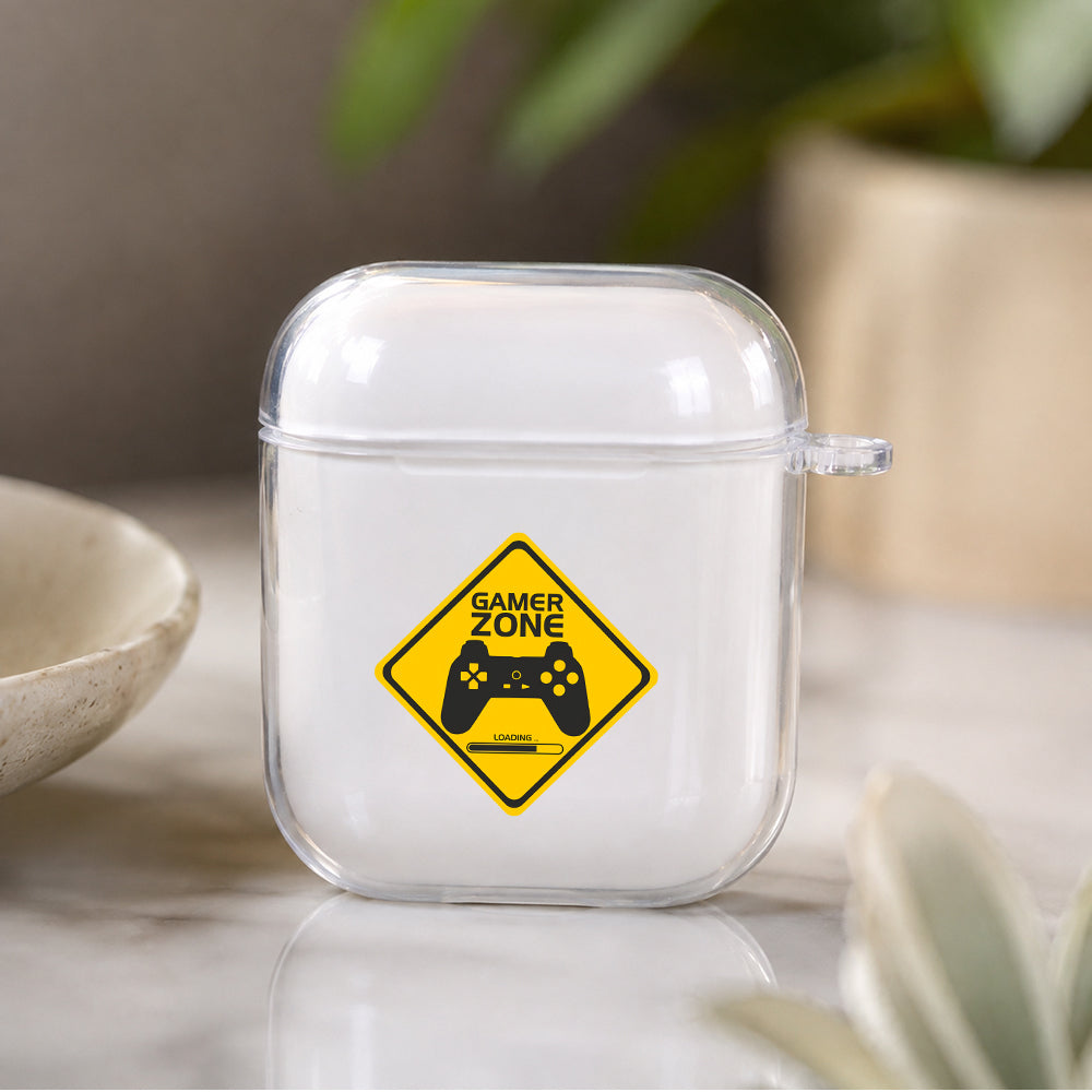Warning Board for Game Protective Clear Case Cover For Apple Airpods | Soft Silicone AirPods 1 / 2 Case | Protective Cover