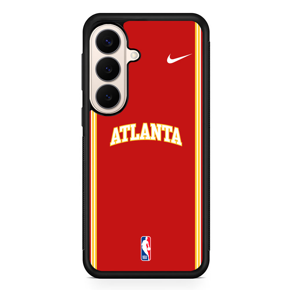 NBA Atlanta Hawks Red Nike Samsung Galaxy S26 Case – Slim Protective Phone Cover