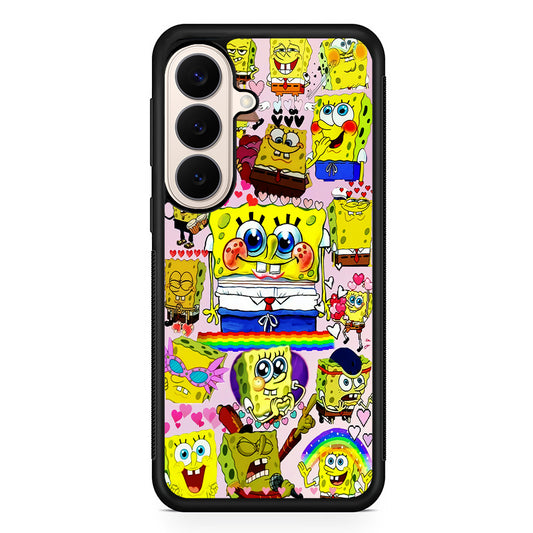 Spongebob Cute Character Samsung Galaxy S26 Case | Durable Protective Rubber Cover