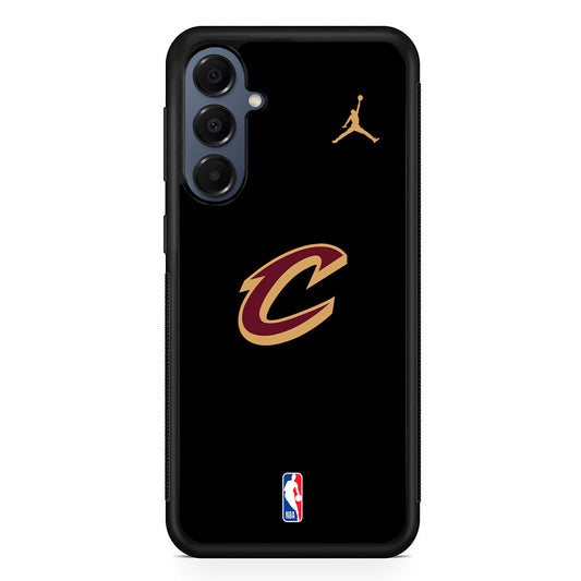 NBA Cleveland Cavaliers Black Jordan Samsung Galaxy A16 Case | Slim Protective Cover for Samsung Galaxy A16
