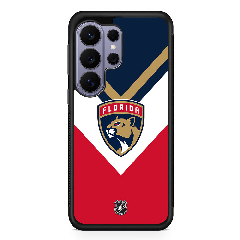 NHL Florida Panthers Team Samsung Galaxy S26 Ultra Case | Protective Rubber Cover