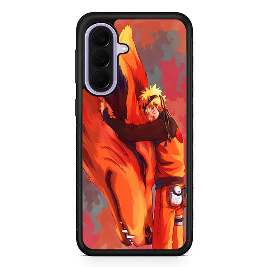 Naruto and Kurama Samsung Galaxy A37 Case | Samsung Galaxy A37 Rubber Protective Case