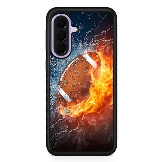 American Football Ball Cool Art Samsung Galaxy A37 Case | Samsung Galaxy A37 Rubber Protective Case