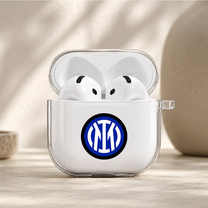 Internazionale Milano Football Logo Protective Apple Airpods 4 Clear Case - Durable Clear Protection