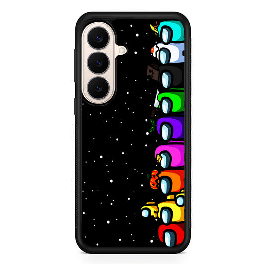 Among Us Galaxy Samsung Galaxy S26 Case | Durable Protective Rubber Cover