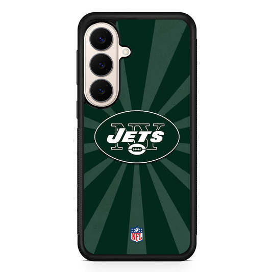 NFL New York Jets Green Samsung Galaxy S26 Case | Durable Protective Rubber Cover