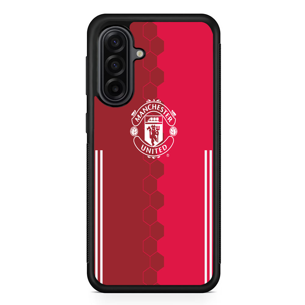 FB Manchester United Samsung Galaxy A17 Case | Durable Rubber Samsung Galaxy A17 Phone Case
