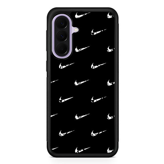 Nike Logo Pattern Samsung Galaxy A37 Case | Samsung Galaxy A37 Rubber Protective Case