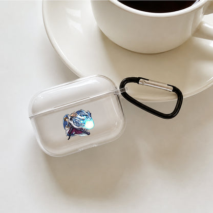 Yu-Gi-Oh Seto Kaiba Protective Apple AirPods Pro 3 Clear Case | Shockproof Cover