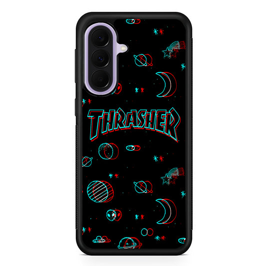 Thrasher Neon Galaxy Samsung Galaxy A37 Case | Samsung Galaxy A37 Rubber Protective Case