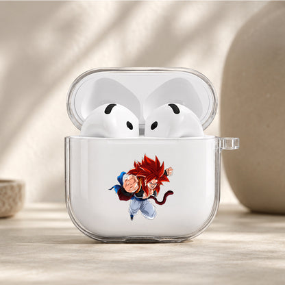 Dragon Ball The Legendary Goku Protective Apple Airpods 4 Clear Case - Durable Clear Protection