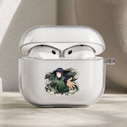 Hinata Sorrowful Stance Protective Apple AirPods Pro 3 Clear Case | Shockproof Cover