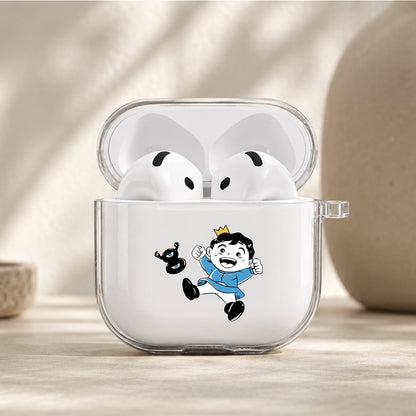 Ranking of Kings Bojji and Kage Protective Apple Airpods 4 Clear Case - Durable Clear Protection