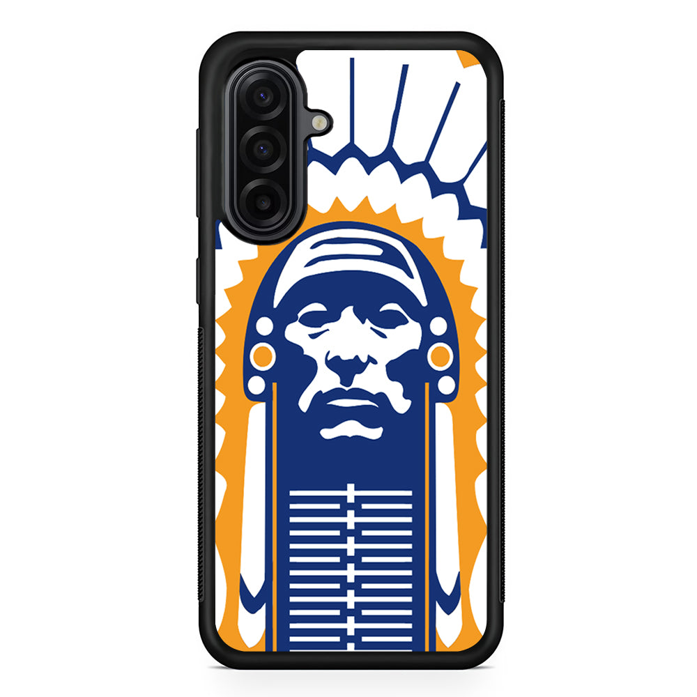 Chief Illiniwek Illinois Samsung Galaxy A17 Case | Durable Rubber Samsung Galaxy A17 Phone Case