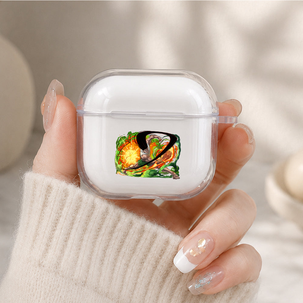 Hunter x Hunter Awakened Gon Protective Apple Airpods 4 Clear Case - Durable Clear Protection