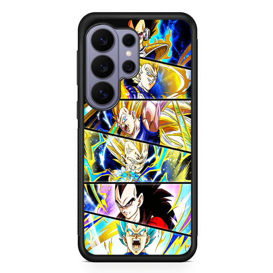 Vegeta Collage Dragon Ball Samsung Galaxy S26 Ultra Case | Protective Rubber Cover