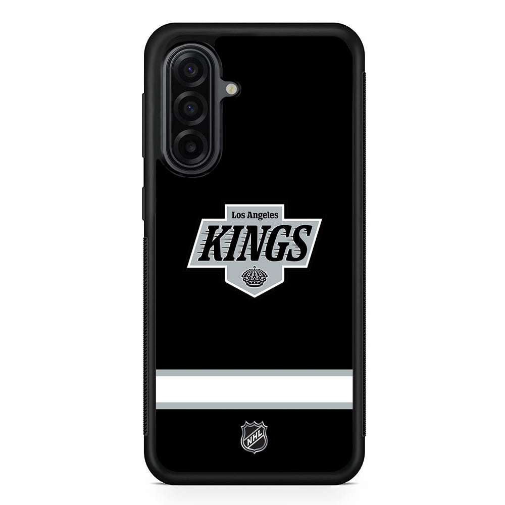 NHL Los Angeles Kings Team Samsung Galaxy A17 Case | Durable Rubber Samsung Galaxy A17 Phone Case