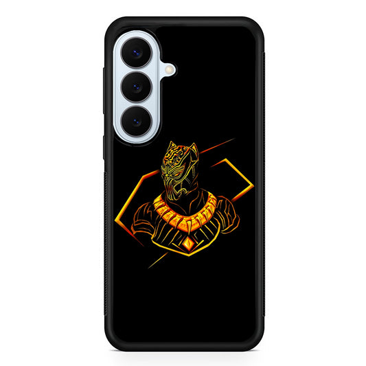 Black Panther Golden Art Samsung Galaxy S26 Plus Case | Slim Protective Rubber Cover